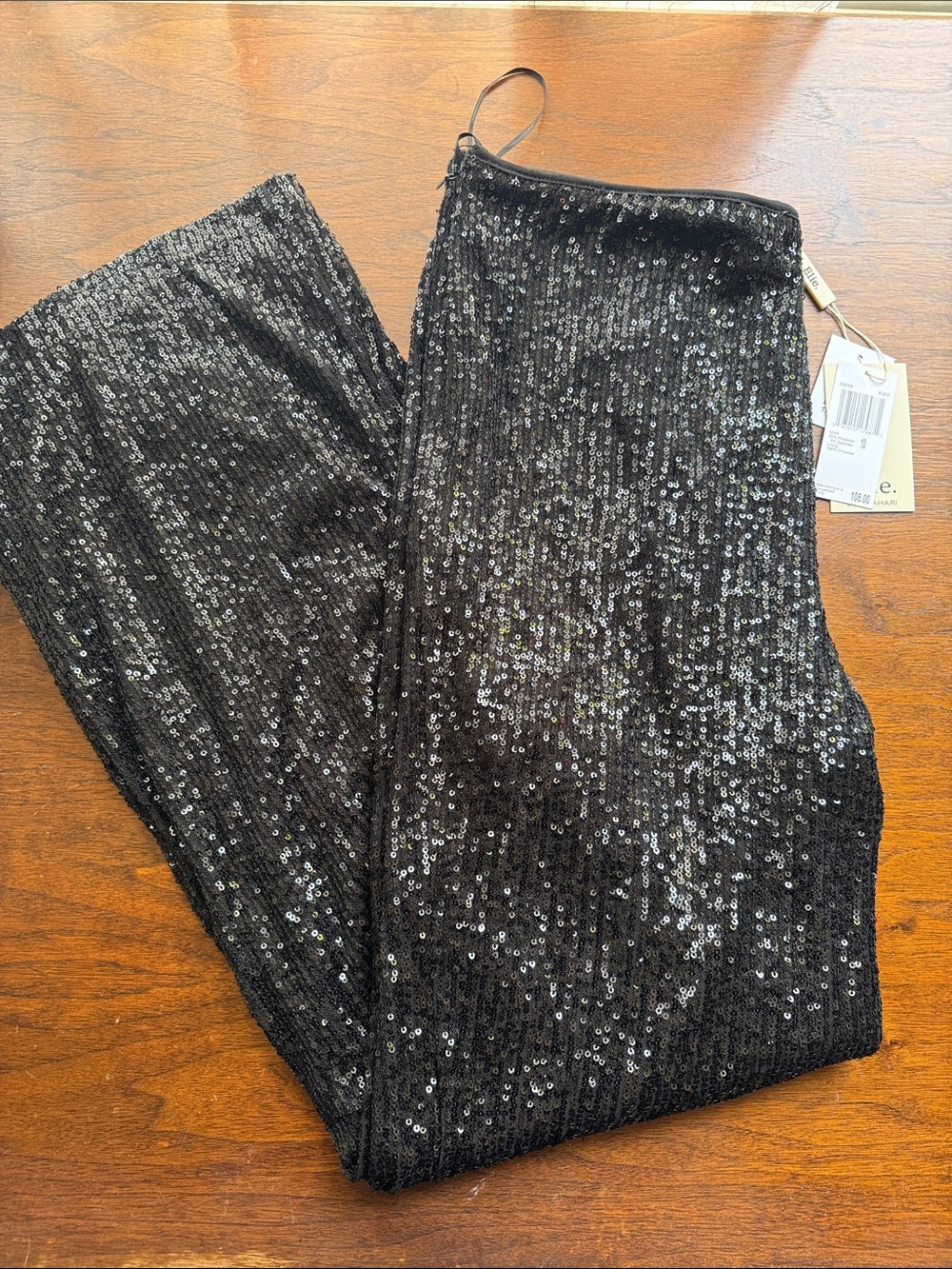Black Sequin Pants